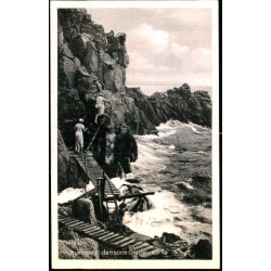 Bornholm - Indgang til den sorte Gryde - R - Colbergs Bogh. 715 - Ubrugt