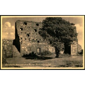 Bornholm - Hammershus Ruiner - Kornmagasinet - Colbergs Bogh. 560 - Ubrugt