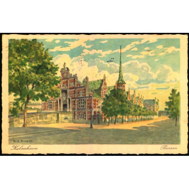 A. Boesen - Kbenhavn - Brsen - C.R. u/n - Brugt