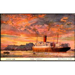 Andania R.M.S. - Cunard Line - u/n - Ubrugt 