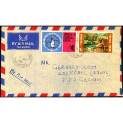 Luftpost Brev fra Kenya til st Tyskland - 2 - 9 - 66