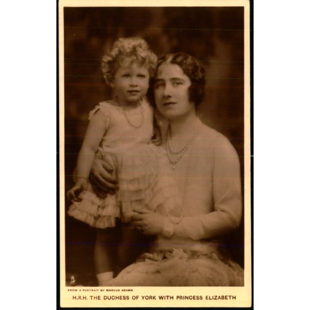 Dronning Elizabeth - Prinsesse Elizabeth - Ubrugt