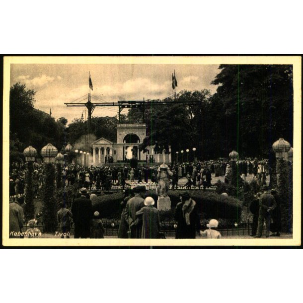 Kbenhavn - Tivoli - W. Larsen u/n - Ubrugt