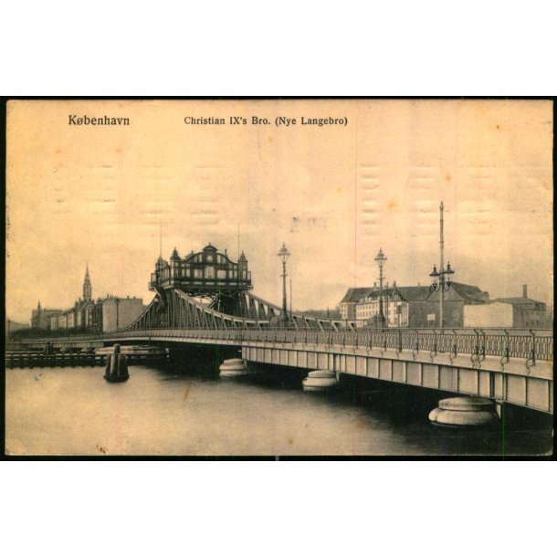 K�benhavn - Christian IXs Bro - C.R. 120 - Brugt