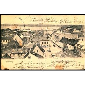 Faaborg - Udsigt fra Klokketaarnet - FCAF 936 - Brugt