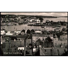 Udsigt over Svendborg - Stender S. 442 K - Ubrugt