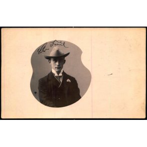 Fotokort Ukendt - Mand - Ubrugt