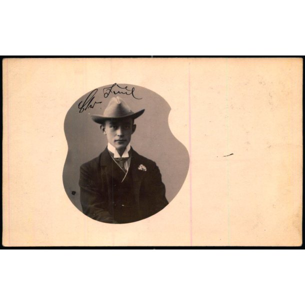 Fotokort Ukendt - Mand - Ubrugt