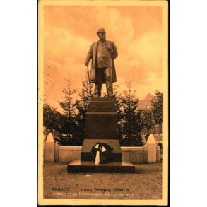 Aarhus - Hans Broges Statue - Stender 23782 - Brugt