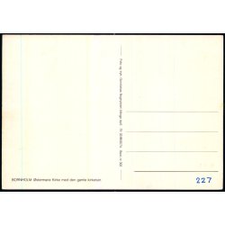 Bornholm - stermarie Kirke - Gornitzka 302 - Ubrugt