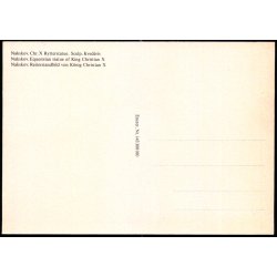 Nakskov - Chr. X Rytterstatue - Eneret 143 308 010 - Ubrugt