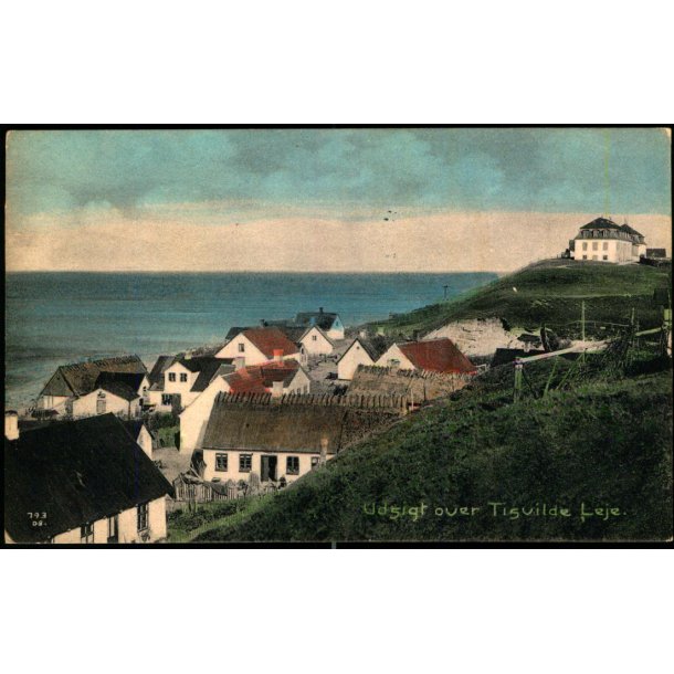 Udsigt over Tisvilde Leje - Albert Jensens Bogh. u/n