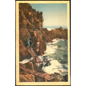 Bornholm - Indgang til den sorte Gryde - R - Colbergs Bogh. 19 A - Brugt