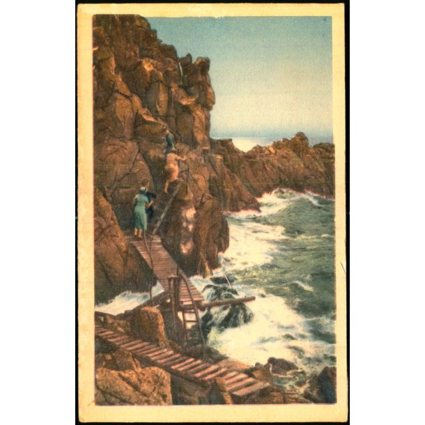 Bornholm - Indgang til den sorte Gryde - R - Colbergs Bogh. 19 A - Brugt