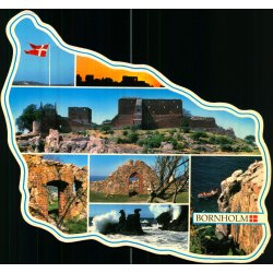 Bornholm - Hammershus - W. Dams Bogh. 1034 - Brugt