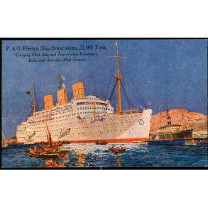 Strathaird - P&O Line - u/n - Ubrugt 