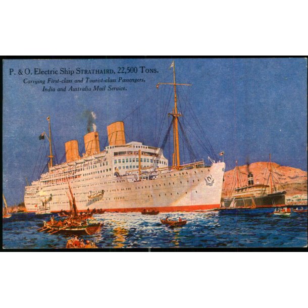 Strathaird - P&O Line - u/n - Ubrugt 