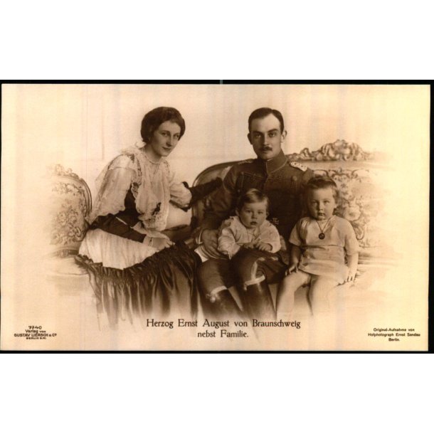 Hertug Ernst August von Braunschweig - Liersch 7740 - Ubrugt