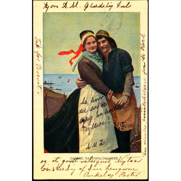 Danske Nationaldragter - u/n - Brugt