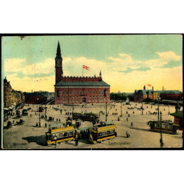 Kbenhavn - Raadhuspladsen - Stender 36042