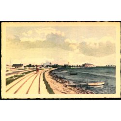 Nyk�bing F. - Den nye Strandpromenade - Rudolf Olsen Eneret u/n - Ubrugt