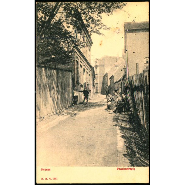 Odense - Paaskestr�de - H.H.O. 1681 - Brugt
