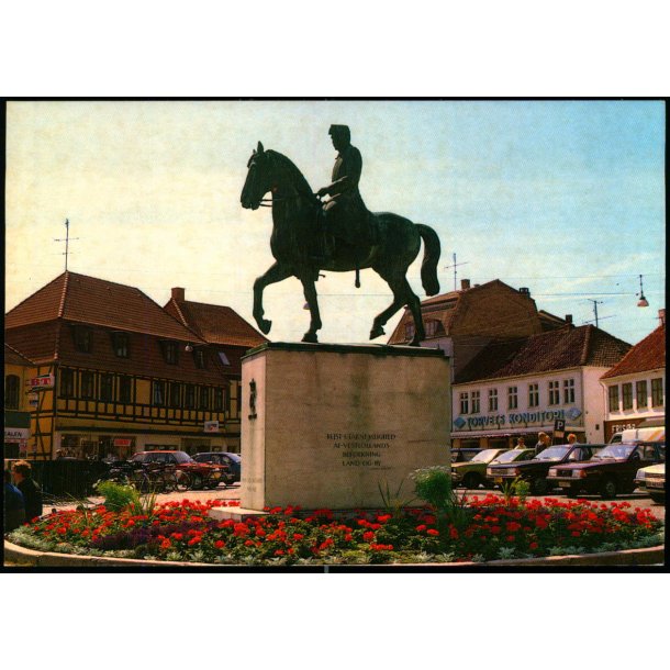 Nakskov - Chr. X Rytterstatue - Eneret 143 308 010 - Ubrugt