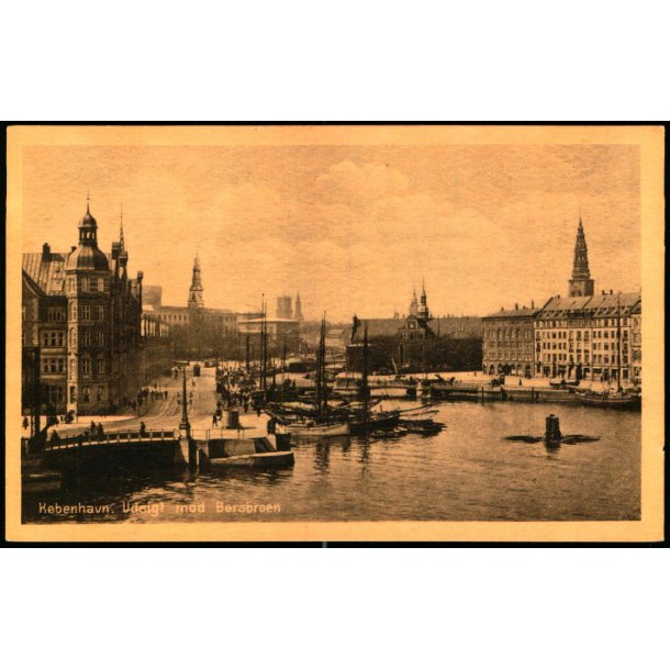 K�benhavn - Udsigt mod B�rsbroen - Stender 54