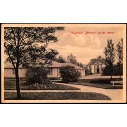  M�dehuset "Hermon" set fra Parken - V. Sch�nnemanns Forlag 34561 - Brugt