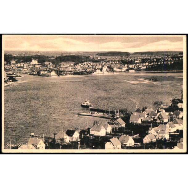 Svendborg - Sundet - Fredericia Loftfoto 147-01 - Ubrugt