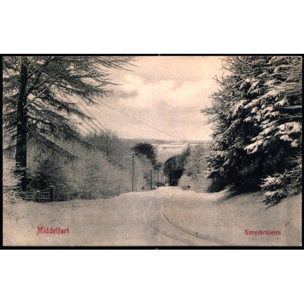 Middelfart - Kongebrovejen - W.K.F. 3752 - Brugt