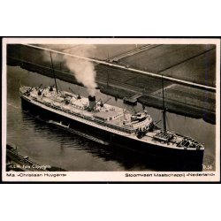 M/S "CHRISTIAN HUYGENS" - Fotokort K.L.M. 78 - Ubrugt