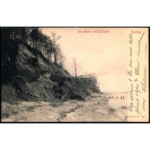 Aarhus - Strandparti ved Silistria  - W.K.F. 437 - Brugt