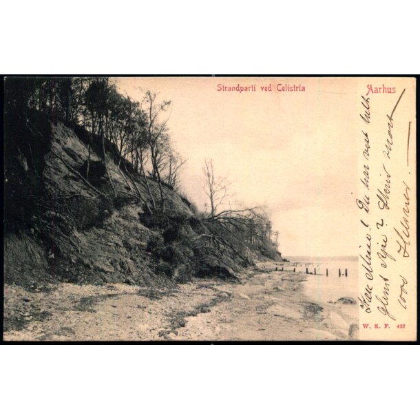 Aarhus - Strandparti ved Silistria  - W.K.F. 437 - Brugt