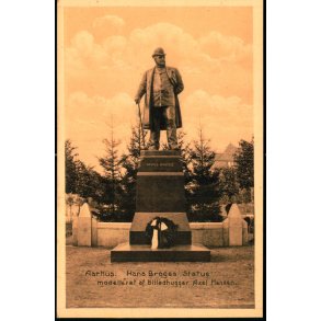 Aarhus - Hans Broges Statue - Stender 23782 - Ubrugt