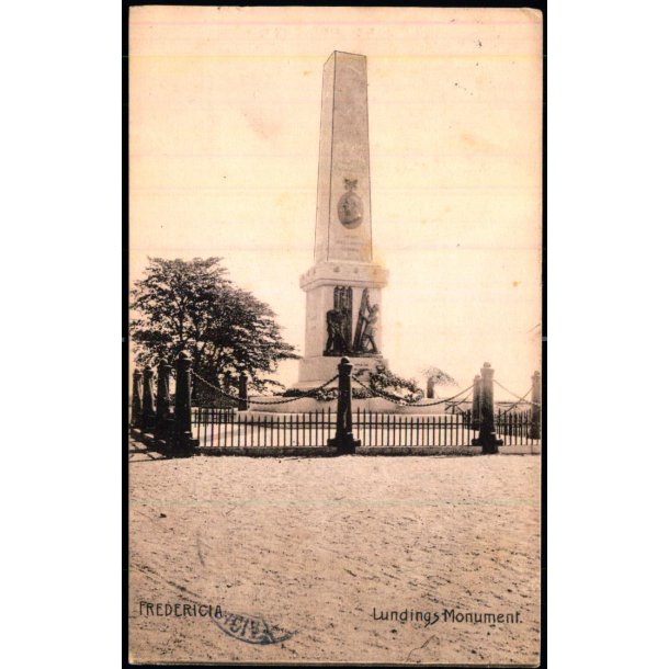 Fredericia - Lundings Monument - Banegaards Kiosken 2530 - Brugt