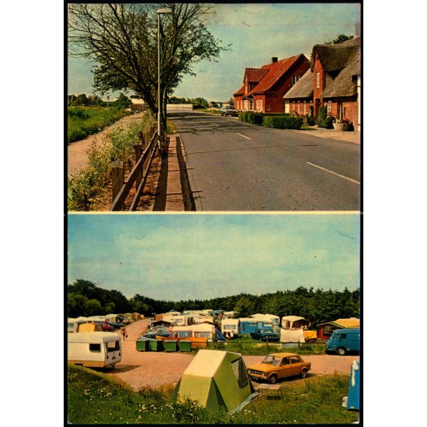 Parti fra Rudb�l - Niels Bossen 326 - Ubrugt - Plet bagside !