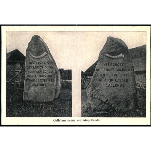 Gallehusstenene ved M�gelt�nder - CCB 379 - Ubrugt