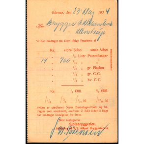 Slotsbryggeriet - Odense  - u/n - Brugt