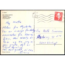 Sdr. Felding H�jskole  - Kruse Luftfoto 93248 - Brugt