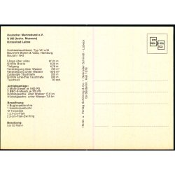U 995 - Deutscher Marinebund - Sch�ning 1178  - Ubrugt