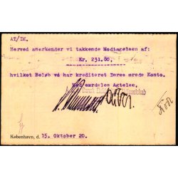 A.E.G. Dansk Elektricitets Aktieselskab - Kbh. K. - u/n - Brugt