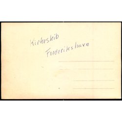 Kirkeskib - Frederikshavn - Fotokort u/n - Ubrugt