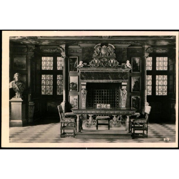 Christian IVs - vinterstue - Fotokort Rosenborgsamlingen S 2