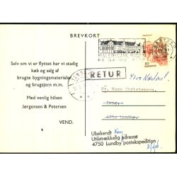 Postkort - Ubekendt - Utilstrkkelig adresse 31 - 5 - 76 - Brugt