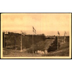 Skamlingsbanke - Den historiske talerstol med de fem Nationers Flag - V. Sch�ffer 63832 - Ubrugt 