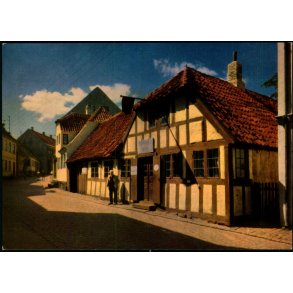 Ebeltoft - Adelgade med Farvergaarden  - Dancolor u/n - Ubrugt