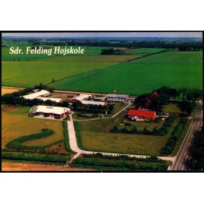 Sdr. Felding H�jskole  - Kruse Luftfoto 93248 - Brugt