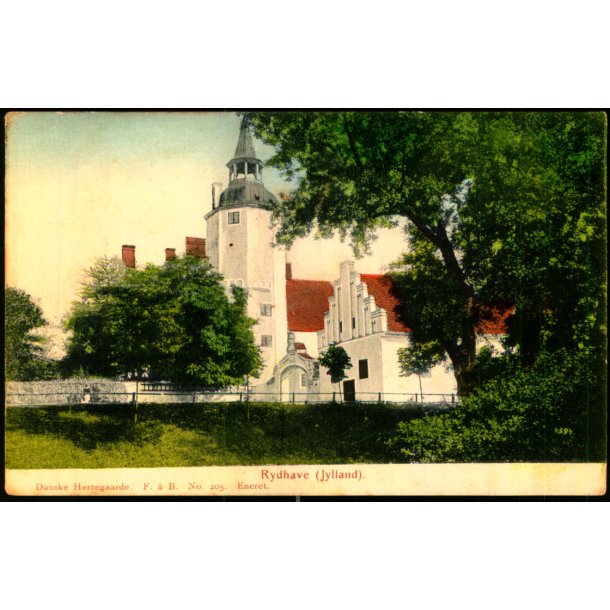 Rydhave - (Jylland) - Danske Herregaarde - F&B 205 - Ubrugt