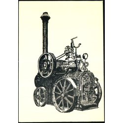 Hjerl Hede - Damplokomobil - Ole N�rskov u/n - Ubrugt